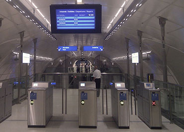 Information voyageurs métro