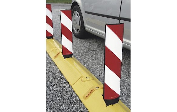 Mini balise pale chantier temporaire