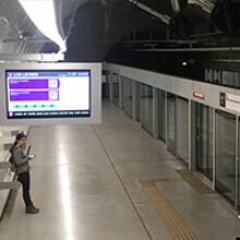 Information voyageurs métro