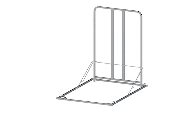 Support panneau temporaire SLIM